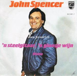 JOHN SPENCER STEELGITAAR GLAASJE WIJN